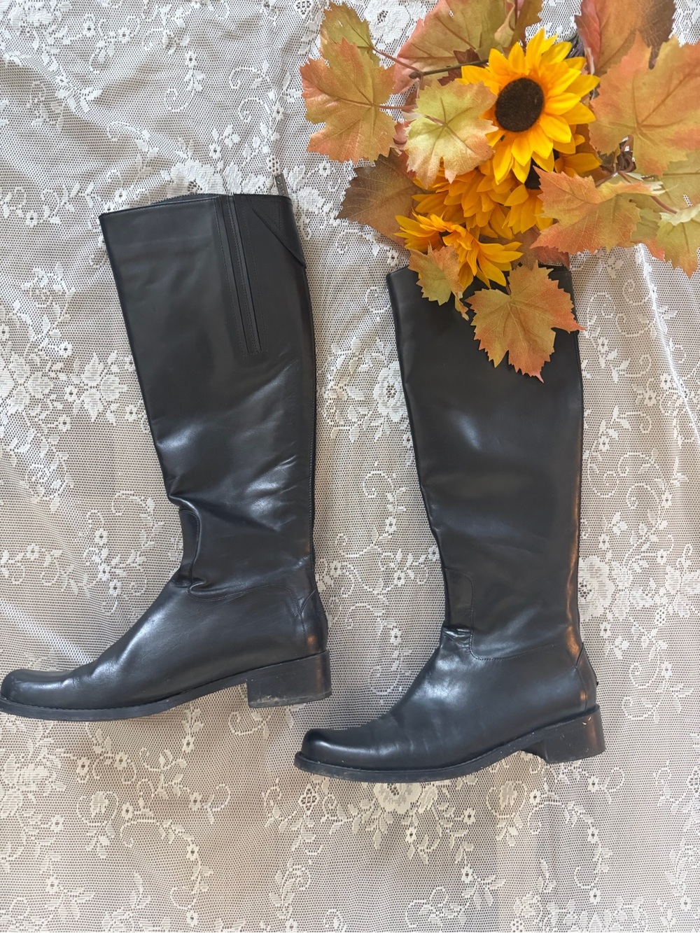 DUO Slim calf leather boots